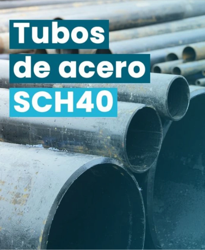 Tubos de acero SCH40